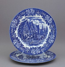 Ein Speiseteller 24,5  English