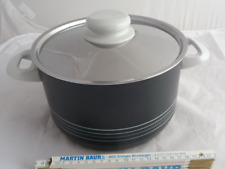 blau - SILIT Kochtopf - Emaille Topf - ca. 4 Liter