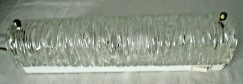 Alte schwere eisglas wandlampe - alte, eisglas-wandlampe