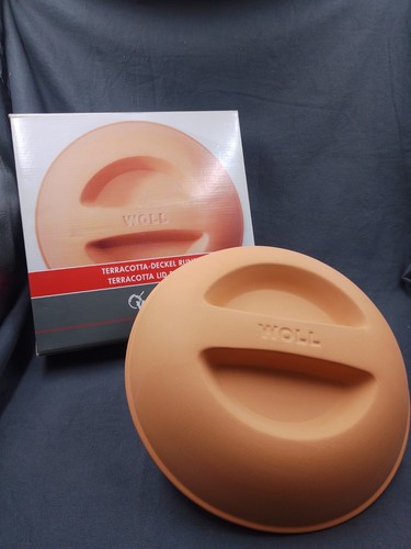 Woll terracotta deckel 28 - woll,