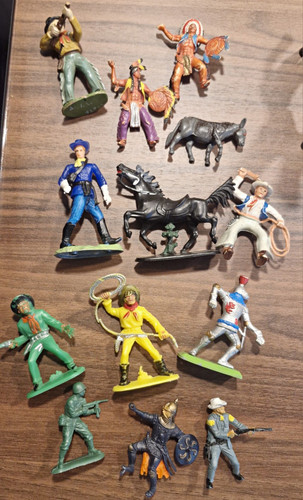 Konvolut wildwest figuren - konvolut, wildwest-figuren