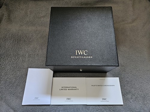 Iwc big watch box case - box,