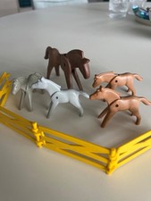 Playmobil Pferd Pferde Fohlen Koppel Zaun Weide 