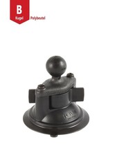 RAM Mounts RAP-B-224-1U Saugfuss mit Diamond-Basisplatte Drehverschluss B-Kugel