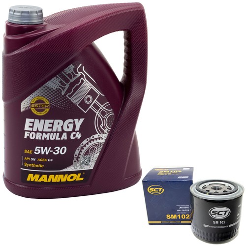 Motoröl set liter - 5,