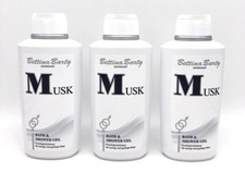 ✅ Bettina Barty MUSK Bath & Shower Gel Dusch Gel Duschgel 3x 500ml ✅