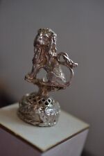 Bayerischer Löwe auf Sockel 925 Silber