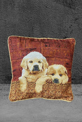 Hunde gobelin kissenhülle - hunde,