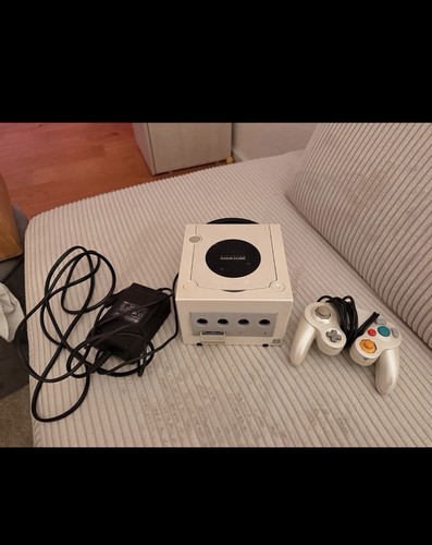 Nintendo gamecube pearl white - nintendo,