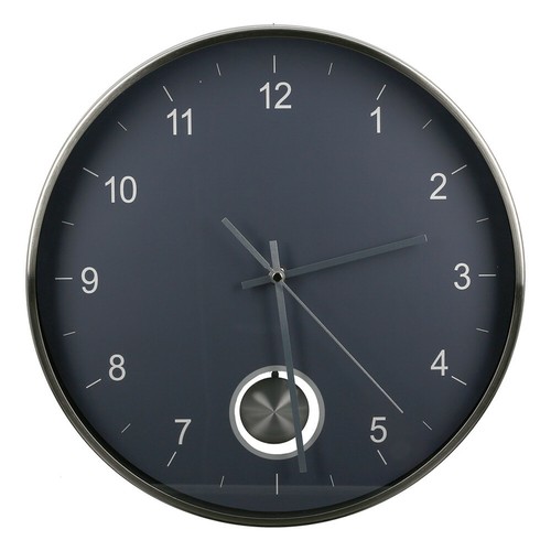 Wanduhr gomb grau - wanduhr,