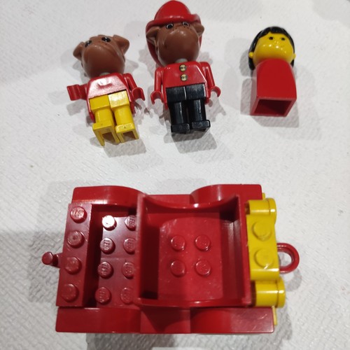 Lego fabuland set figuren auto - set,