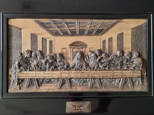 Antikes abendmahl relief - abendmahl,