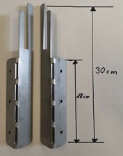 Ansteckbrett Anstecktisch für Feuerplatten / Plancha / Grillplatten / Feuertonne