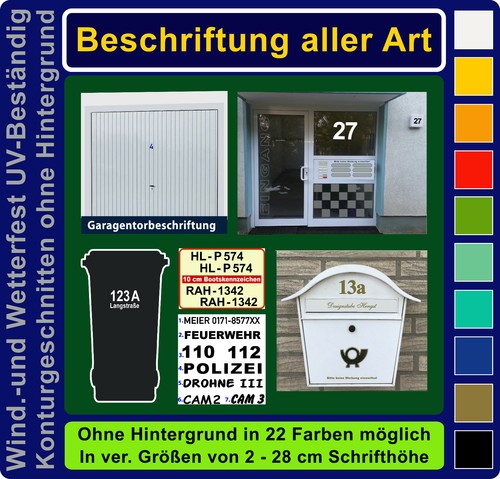 Klebezahl buchstaben - klebezahl, u.buchstaben