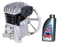 B3800B Aggregat Kompressor Luftdruck Luft 3kW 4.0KM  476L/min NEU  + 1l Öl