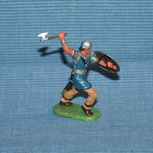 Elastolin figur normanne mit - normanne,