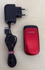 Samsung GT-E1150 Geprüft, Händler, Garantie, Rot Volle Funktion Accu Neu