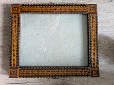 Antik  Intarsien Bilderrahmen