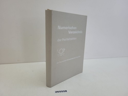 Buch ddr numerisches - buch,