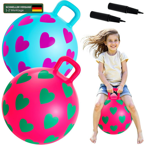 Hüpfball 2er set mit - 38, cm