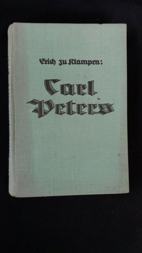 Erich klampen carl peters - erich, zu