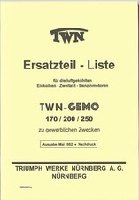 Ersatzteil Liste, TWN - Gemo
