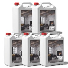 25L Liter Bioethanol Premium 100% für Bio Alkohol für Kamin 5 x 5L