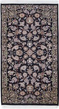 Perserteppich Tabriz 60 Raj mit Seide 136x76 cm Orientteppich Top Zustand Nr. D2