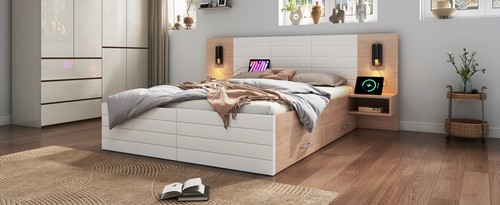 Doppelbett 160x200cm