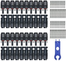 5/10/100 Paar Solarstecker Solar Buchse + Stecker Kupplung Kabel 2,5 - 6 mm² DE