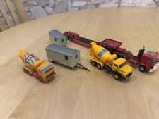 Kibri 1:87 Set Konvolut Baustelle Schwertransporter, gebraucht