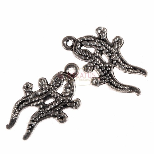 Metallanhänger salamander - metallanhänger,