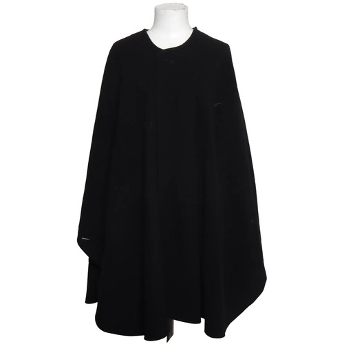 Wool and cashmere poncho - wool,