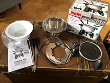 Fondue Set Elektro für 6 Personen Fleisch,Gemüse,Käse oder Schokolade Siehe Foto