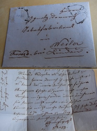 Brief 1870 - brief, (oy-mittelberg)