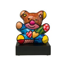 Goebel Figur " Truly Yours " Romero  Britto  - Teddy - 12,5 cm -Porzellan