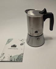 Grønenberg Espressokocher Edelstahl 4 Tassen (200ml)