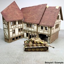 Bauernhaus WW2 in 1:35 - Laser