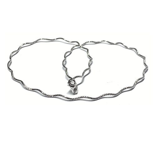 Kette 925 silber rhodiniert - kette,