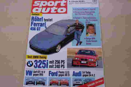 Sport auto 1993 - sport, bmw