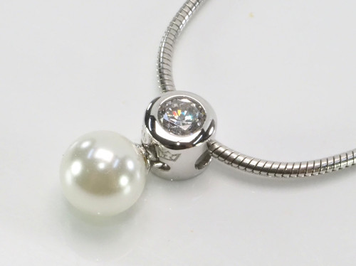 Solitär collier kette - solitär,