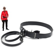 Polizei Gürtel schwarz mit