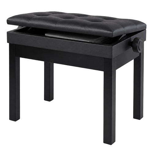 Klavierbank pianobank schwarz - klavierbank,