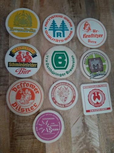 10x bierdeckel konvolut - 10x,