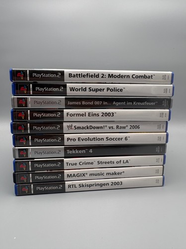 10x playstation ps2 spiele - 10x, 2