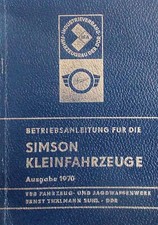 SIMSON Kleinfahrzeuge