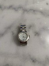 Michael Kors MK-5411 Damen Uhr Chronograph Edelstahl Silber 42mm Quartz Top !