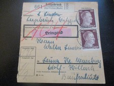 #1544 Paketkarte aus