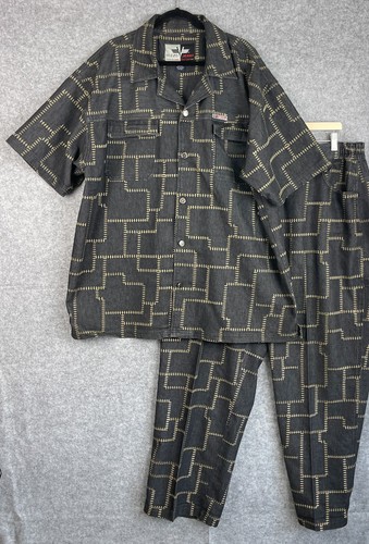 Vtg veezo jeans shirt 2pcs - jeans,