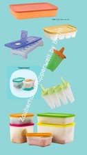Tupperware Eiswürfler, Eiskristall, Set, Lollitups,Eiswürfel Einfrieren Behälter